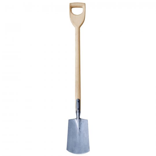 forged digging spade Holstein D-handle_Baack 