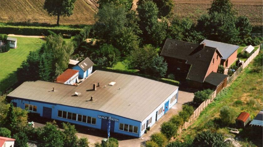 Baack Firmengebäude Garten hochwertig nachhaltig made in Germany