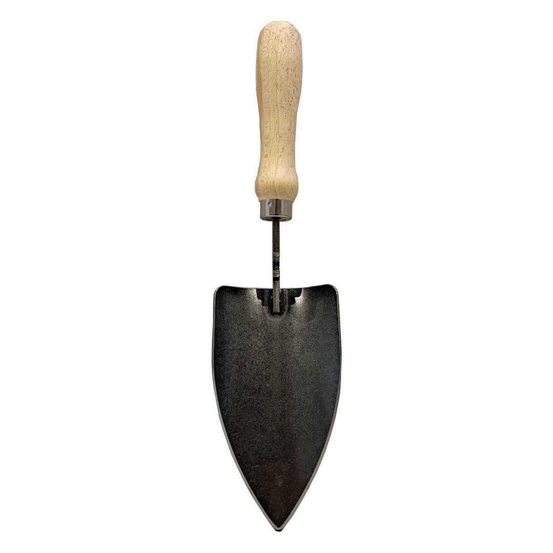 Buddelding Blumenkelle Pflanzkelle mit integrierten Flaschenöffner, originelles Geschenk für Gärtner aus der Schmiede Baack Spaten aus Norddeutschland