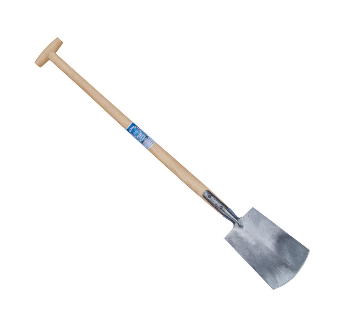 Holsteiner Rüffel Baack Spaten der Herrenspaten für Gärtner hochwertig und robust geschmiedet